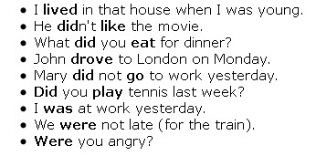 The Simple Past Tense Hanibi