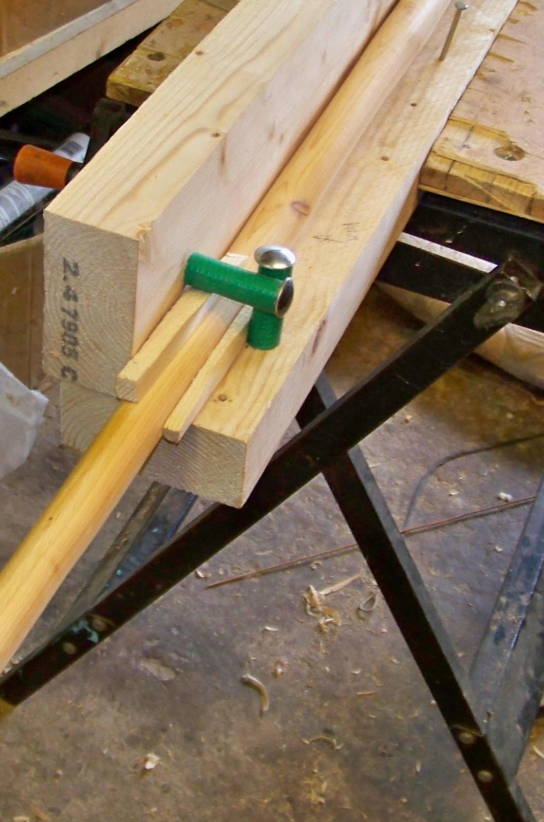 Bowyer's Diary Heat Straightening/Bending Jig