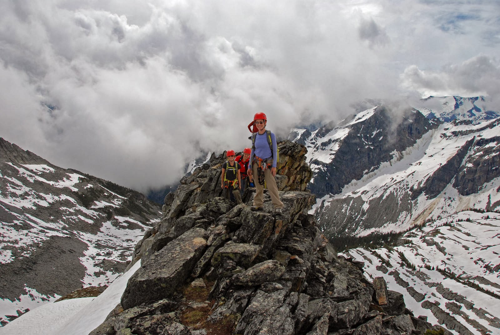 Make steps for changes... Canada, Sky Walking at Mt. Nimbus