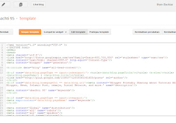 Tampilan Baru Edit HTML