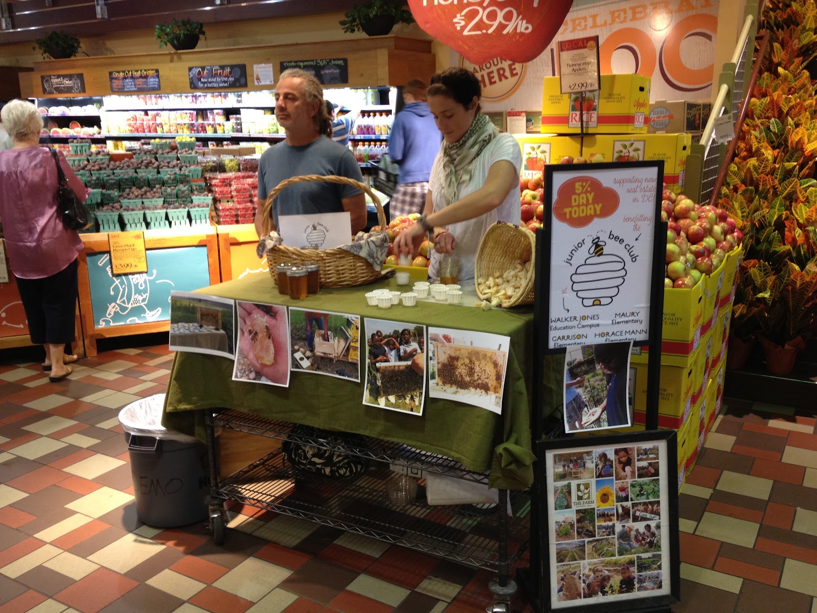 DC Honeybees Successful Whole Foods Event