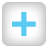 social media icon button for bloglovin