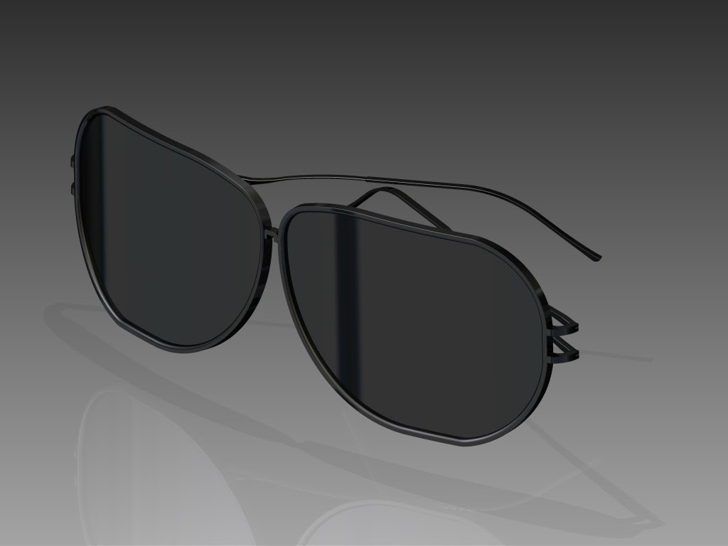 My projects Sunglasses Designed in Autodesk Inventor