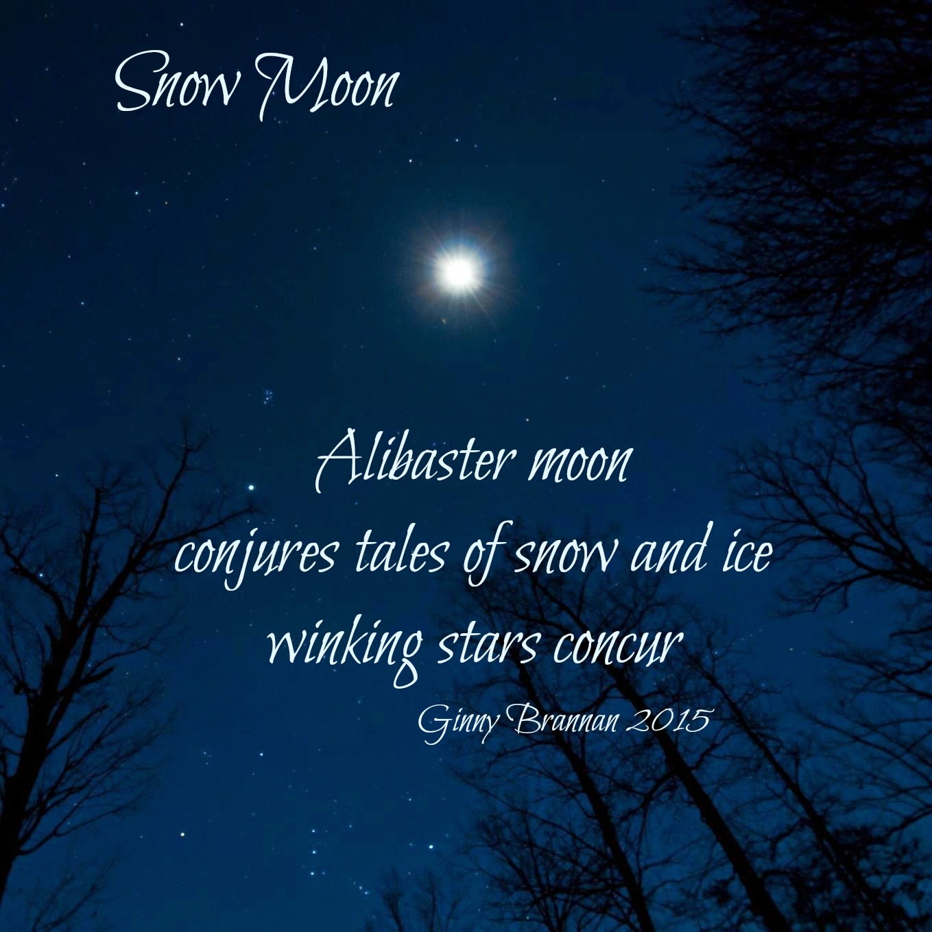 Inside Out Poetry: Snow Moon