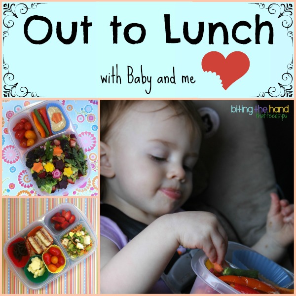 biting the hand that feeds you out to lunch mama and baby lunch date