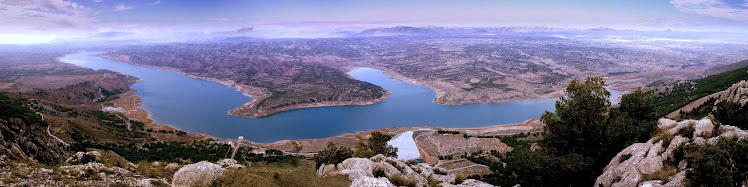 VISTA DEL MAR DEL NEGRATÍN DESDE LA CIMA DEL JABALCÓN