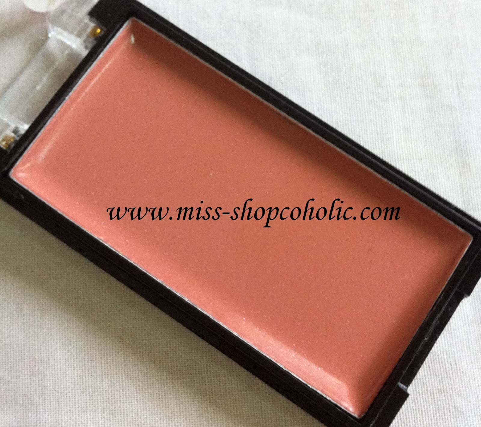 Miss Shopcoholic Review Makeup Academy MUA Blush Perfection Cream Blusher