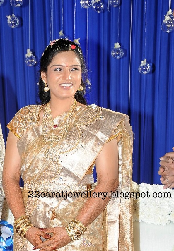 Ashok Kumar Daughter In Law Wedding Jewellery Jewellery Designs