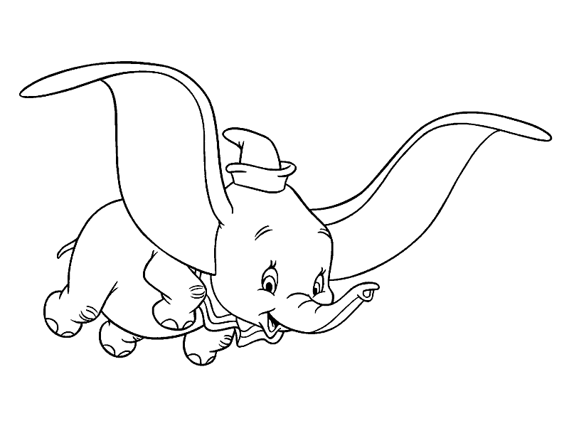 DIBUJO PARA COLOREAR DE WALT DISNEY dibujo para colorear de walt disney: