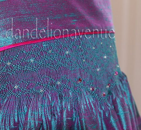 silk smocked pageant dresses