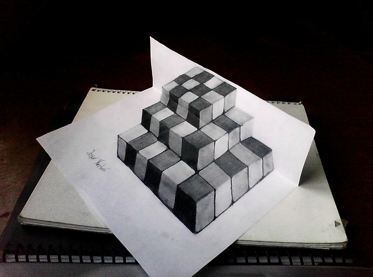 en papel en papel