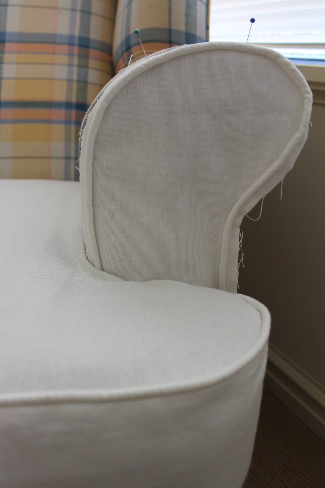 The cut cloth Reupholstery 101.. or how to make a slipcover for a