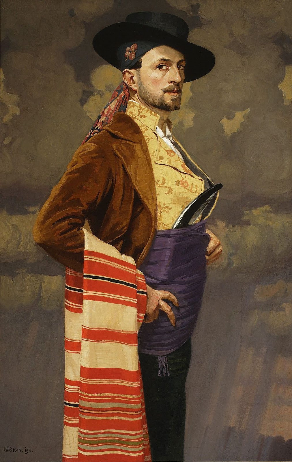 Edward Okun Autoportrait 