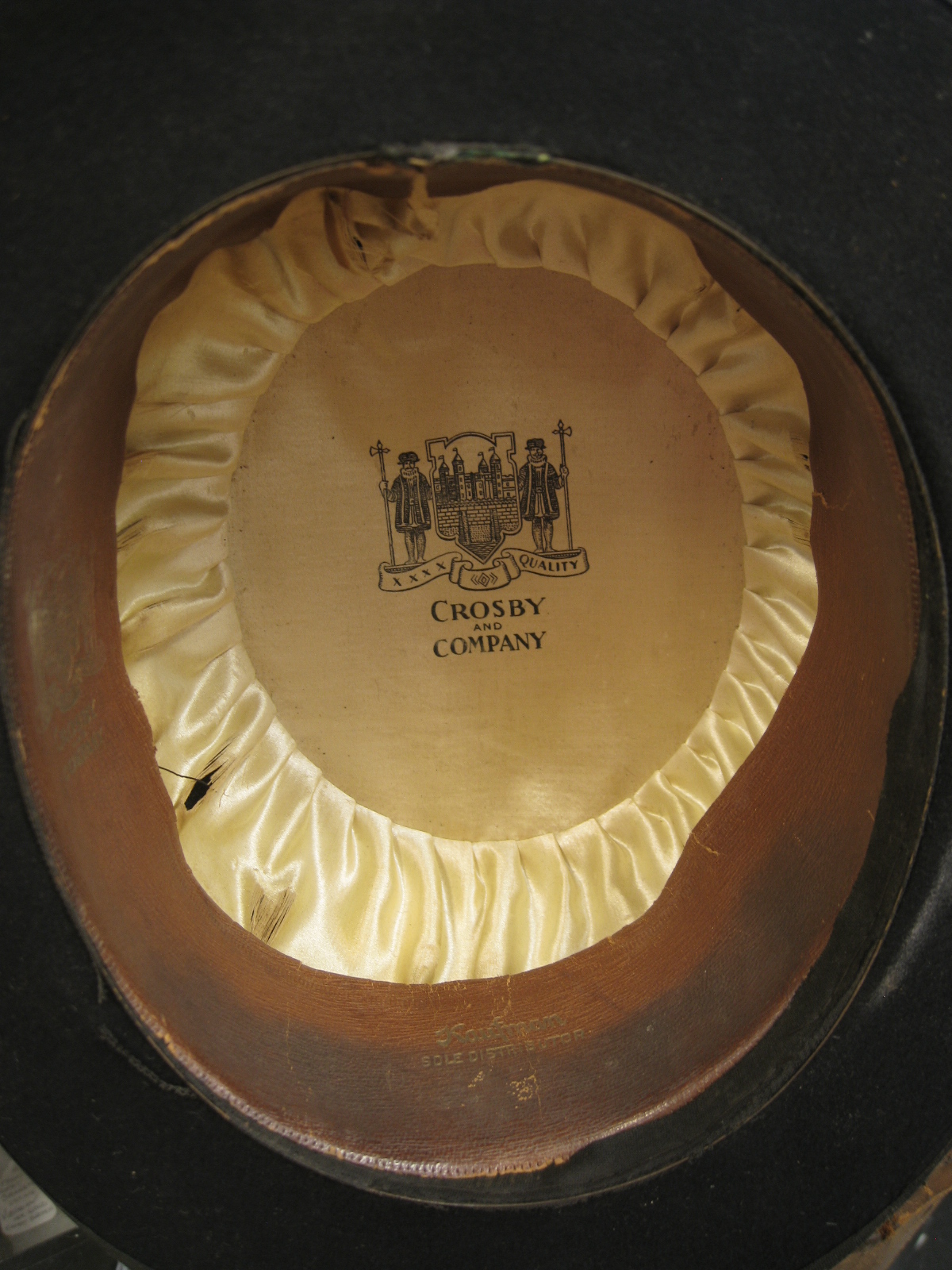 Antiques, Art, and Collectibles Antique Hats, Derby hat and silk top