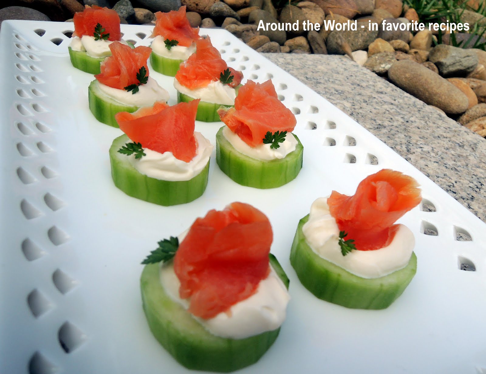 Around the World in favorite recipes Coctail / Finger Food