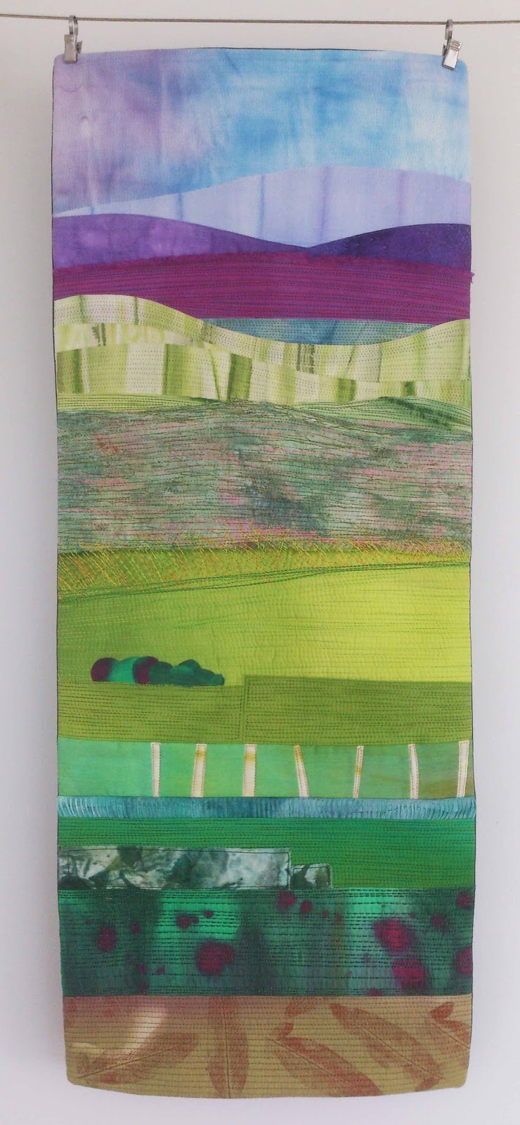 Landscape Quilt landscape quilting Quilt Routes