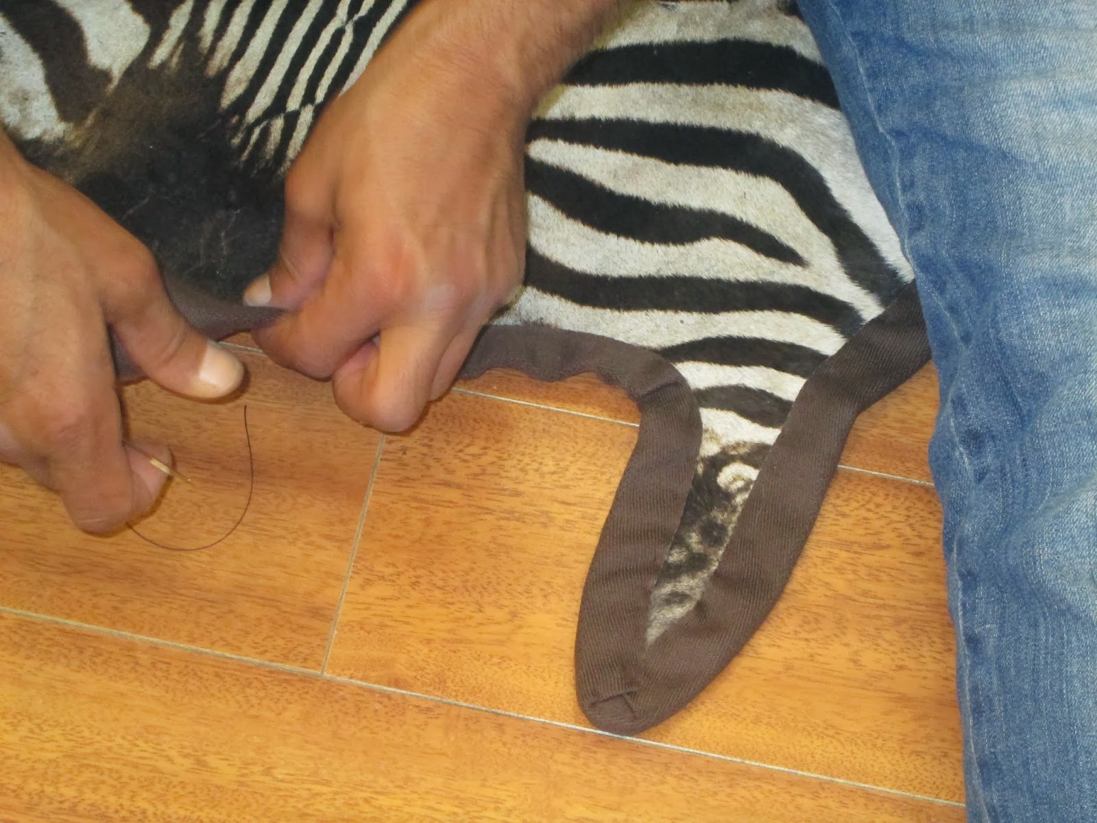 Rug Master Zebra Hide, Zebrahide, Zebra Skin Cleaning and Repair in
