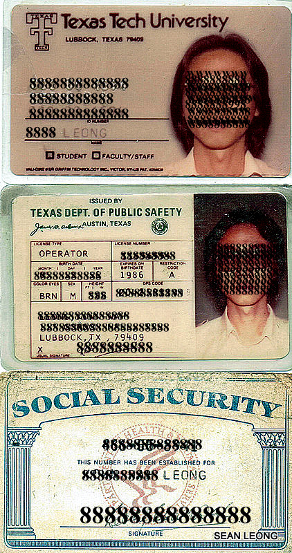 Texas Tech Id Card
