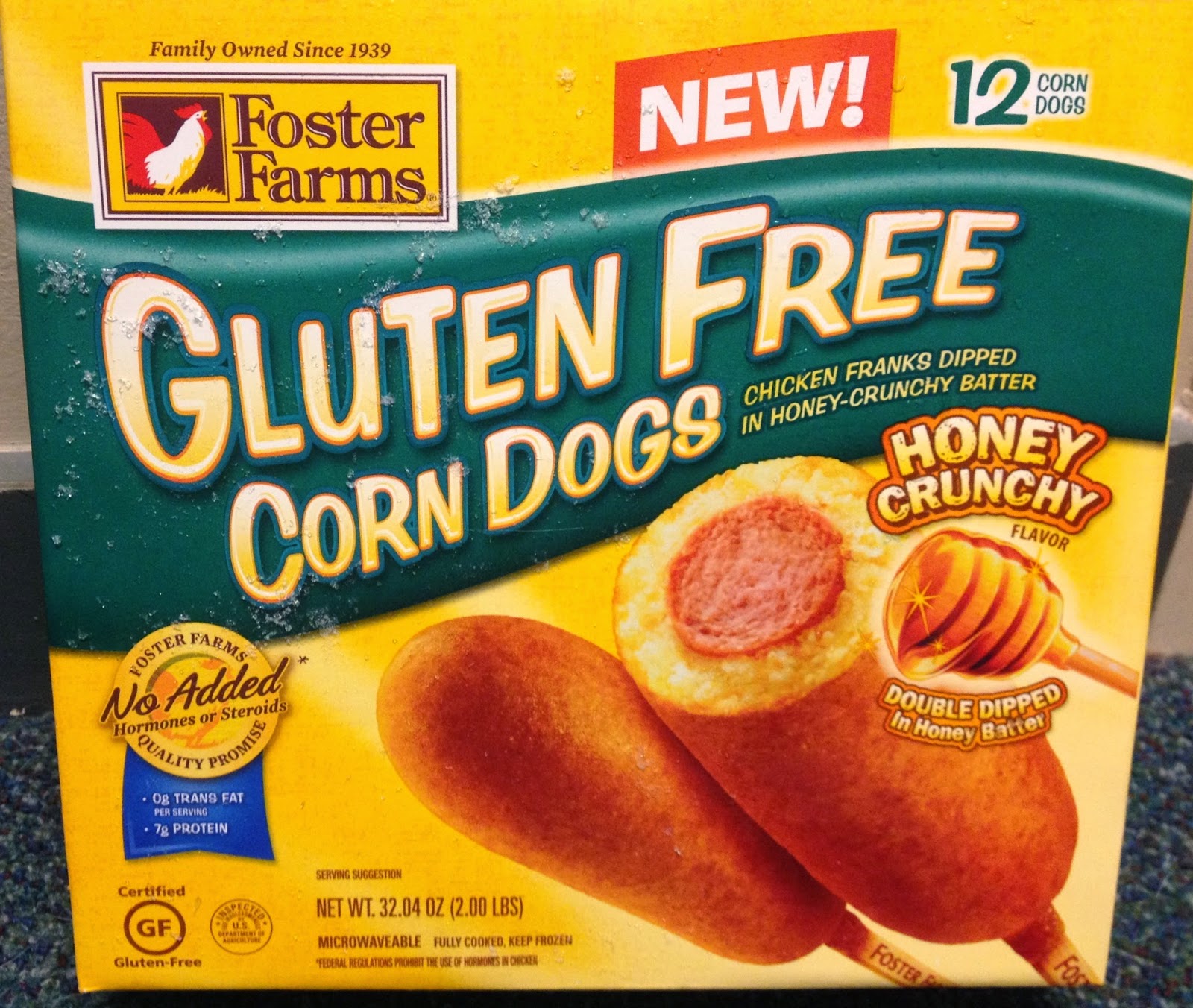 The Gluten Dairy-free Review Blog Foster Farms Gluten-free Corn Dogs Review And Giveaway