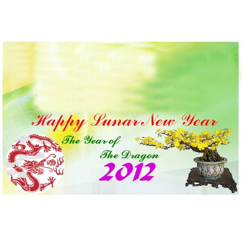 Chinese New Year Cards: 2012 Lunar New Year Cards