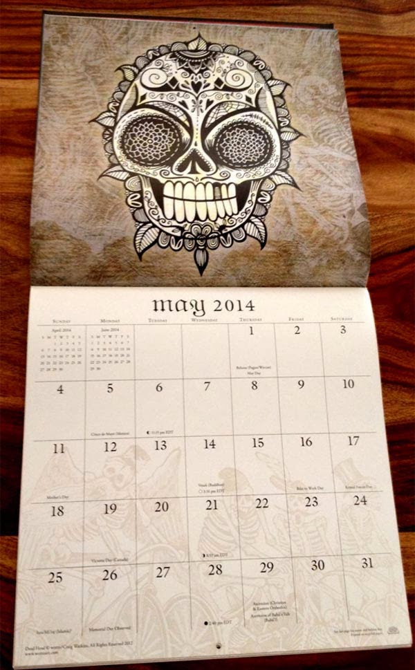 2014 Calendar Design