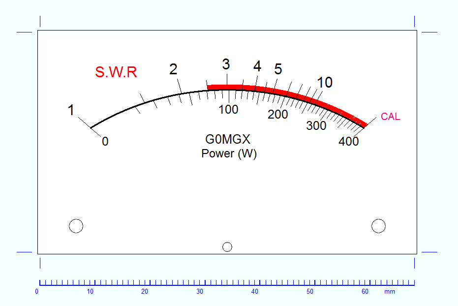 G0MGX In the Shack Weighing scales? No, Meter Scales!