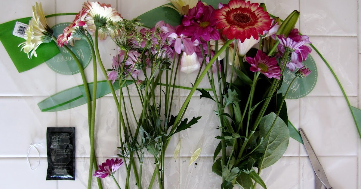 The Bloom Of Time Turning a StoreBought Bouquet into a Whimsical