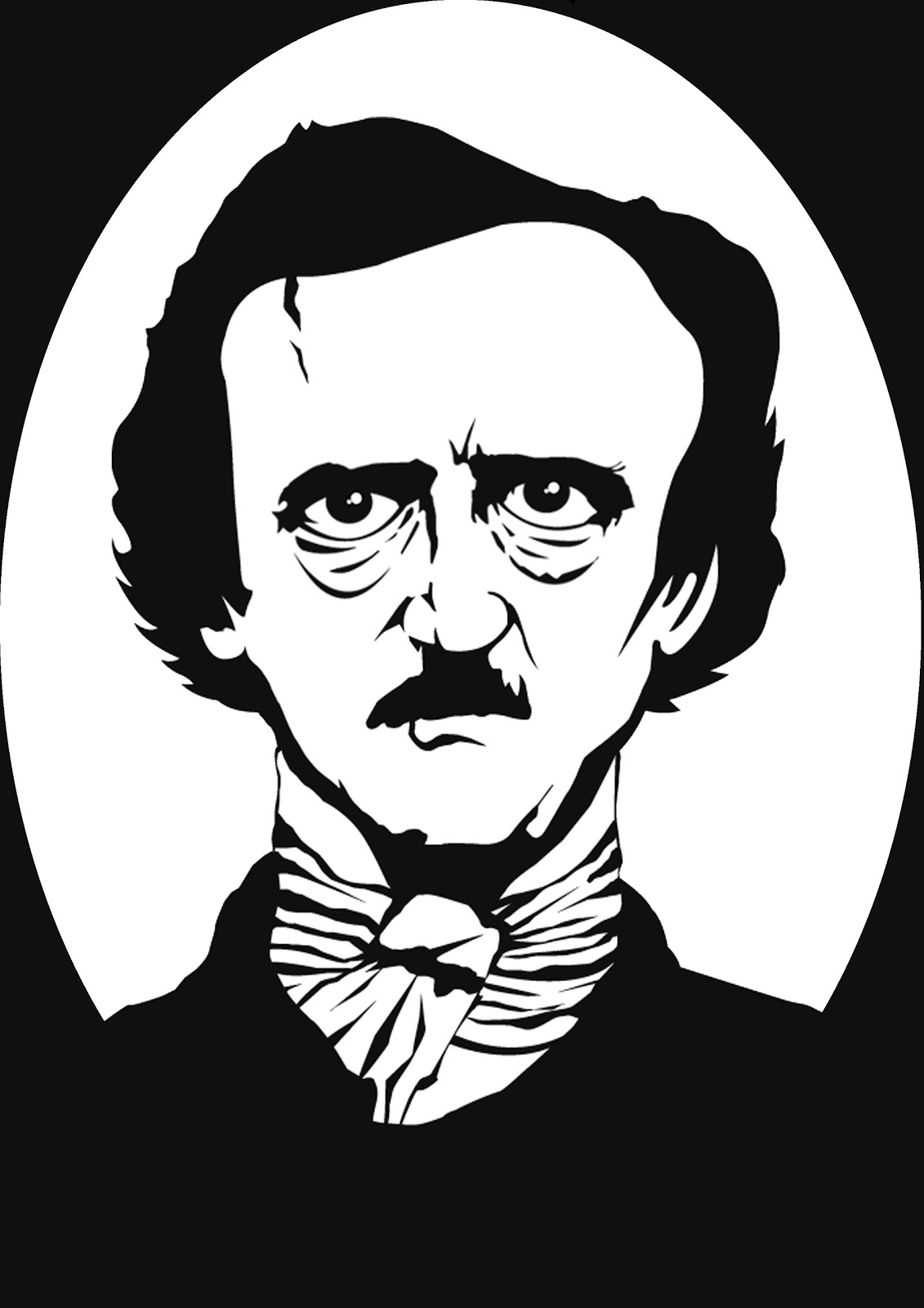 Adam Dyson Edgar Allan Poe Vector By Adam Dyson