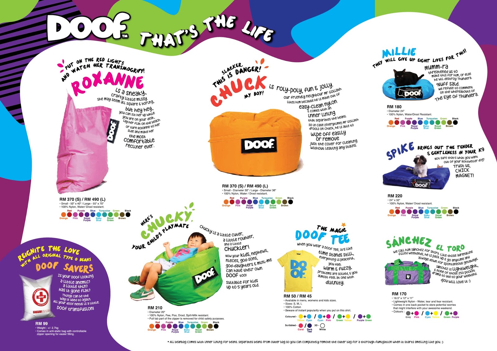 Doof The Fun Bean Bag