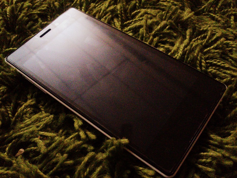 the screen turned pitch black