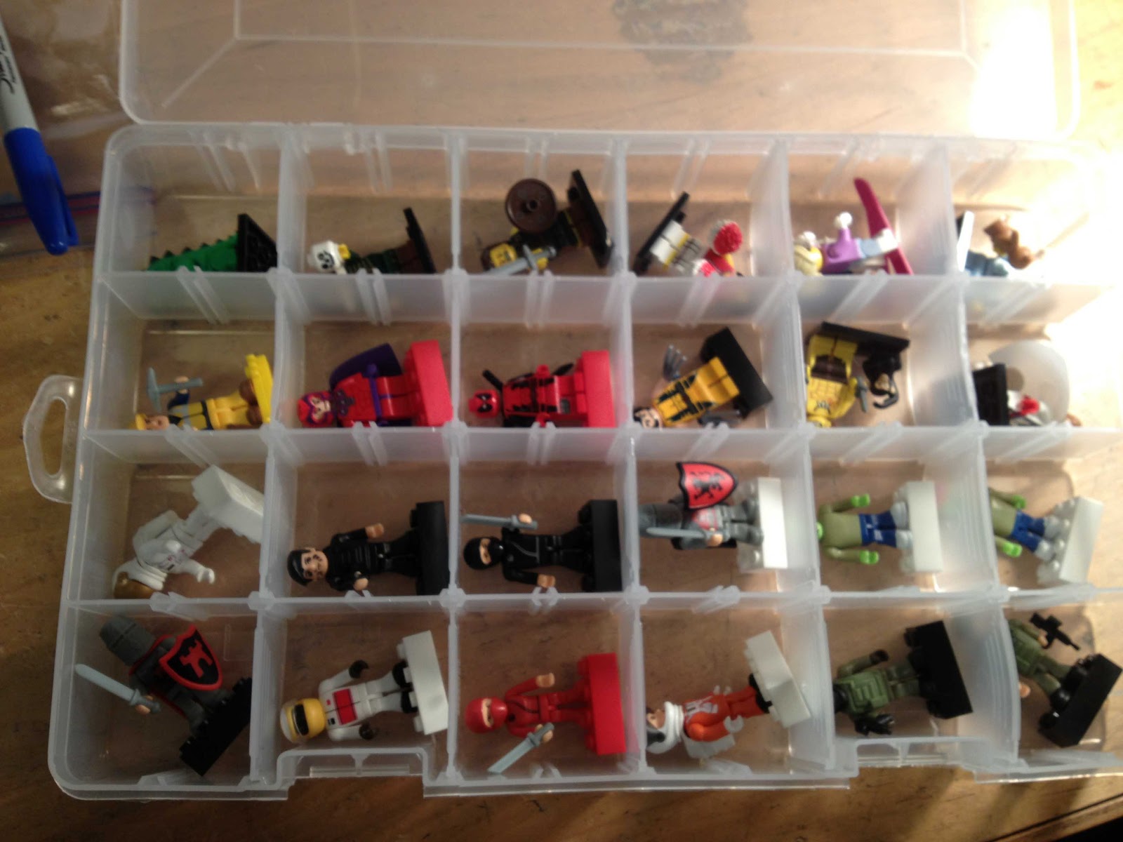 The Minifigure Collector Minifigure Storage