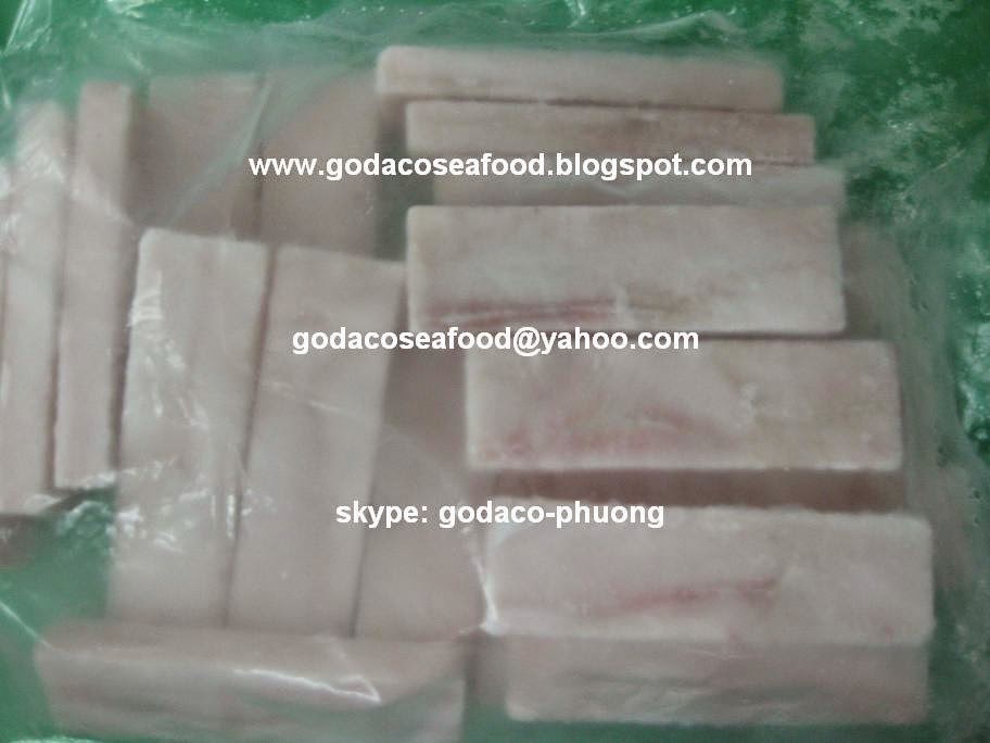 Basa Bar - Pangasius Bar, cut from Industrial Block