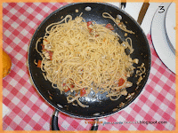 Spaghetti sardoni e pomodorini