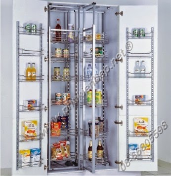 Phụ kiện tủ bếp cao cấp - Phụ kiện tủ đồ khô nhiều tầng