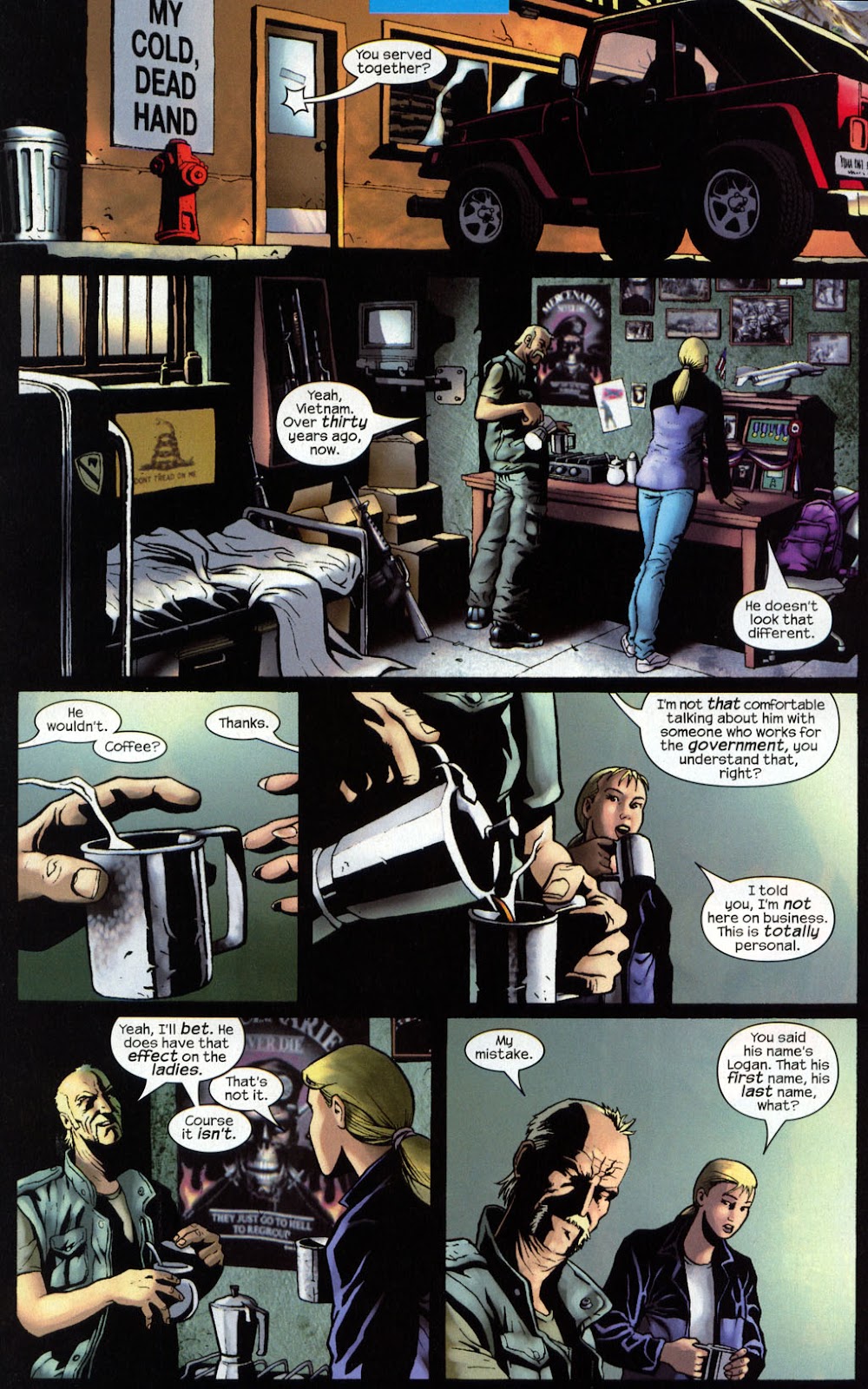 Read online Wolverine (2003) comic - Issue #7 - 16