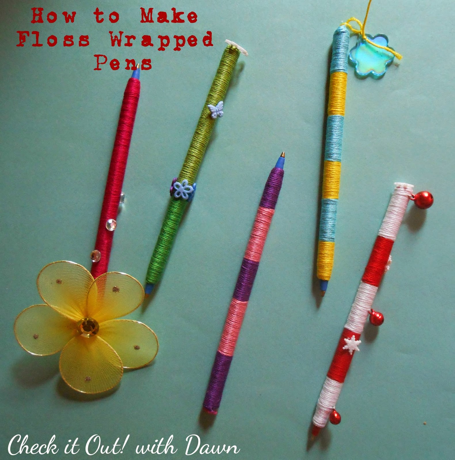 Check it Out! with Dawn TBCCrafters Craft Hop Floss & Washi Tape