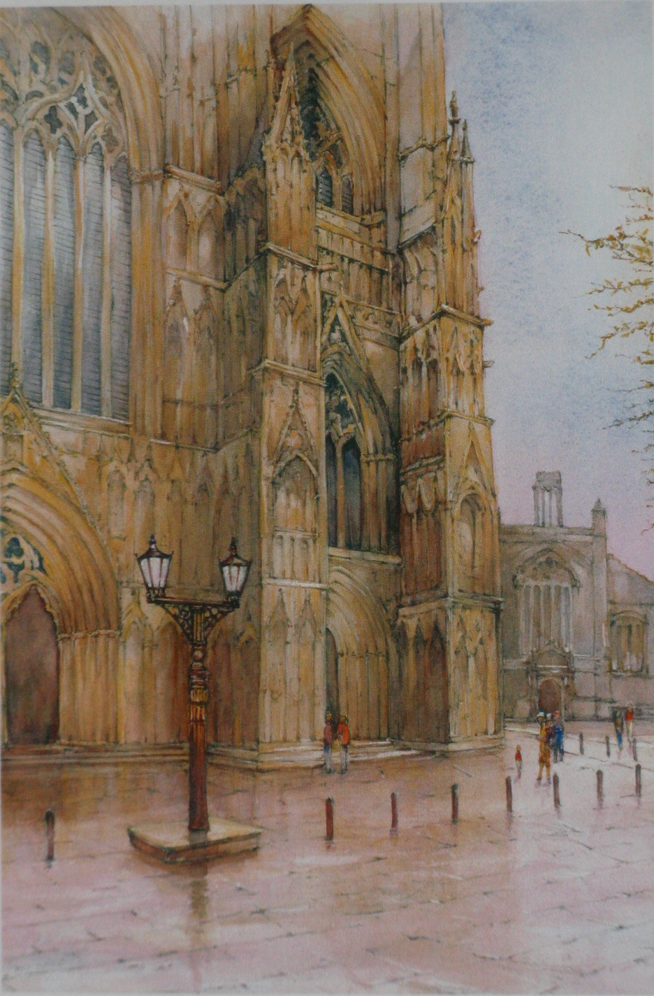 The York Art Society York Minster by Peter Geraghty