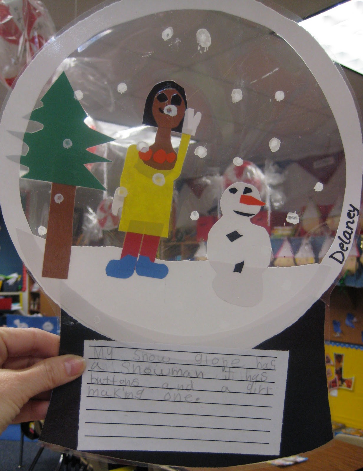 First Grade Wow: Snow Globes