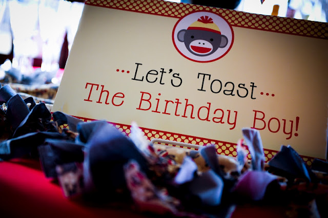 Kara s Party Ideas Sock Monkey 1st Birthday Party - 69