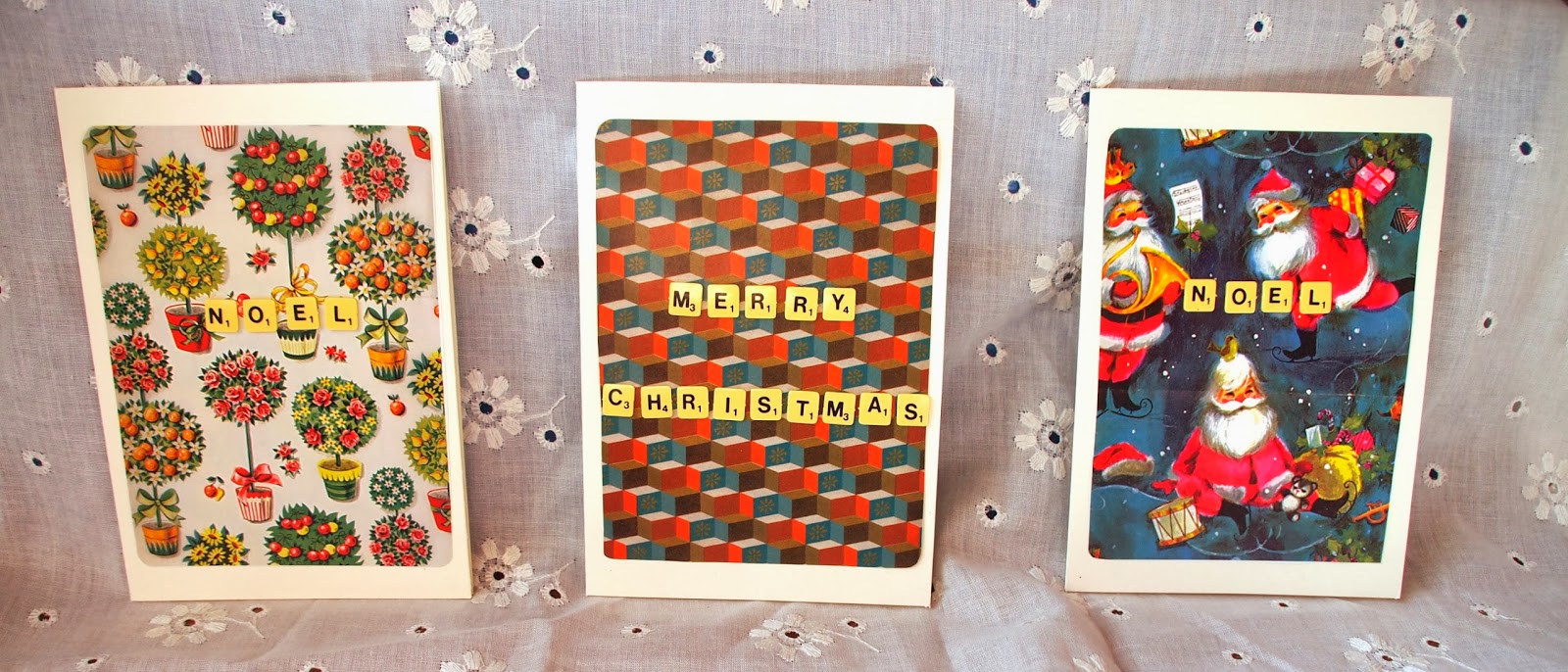 THE THRIFTY CHALLENGE: Homemade Christmas cards.