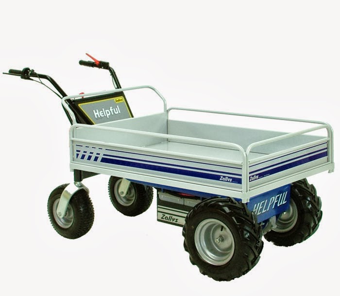 Motorised trolley Zallys Made in Italy quality electric platform