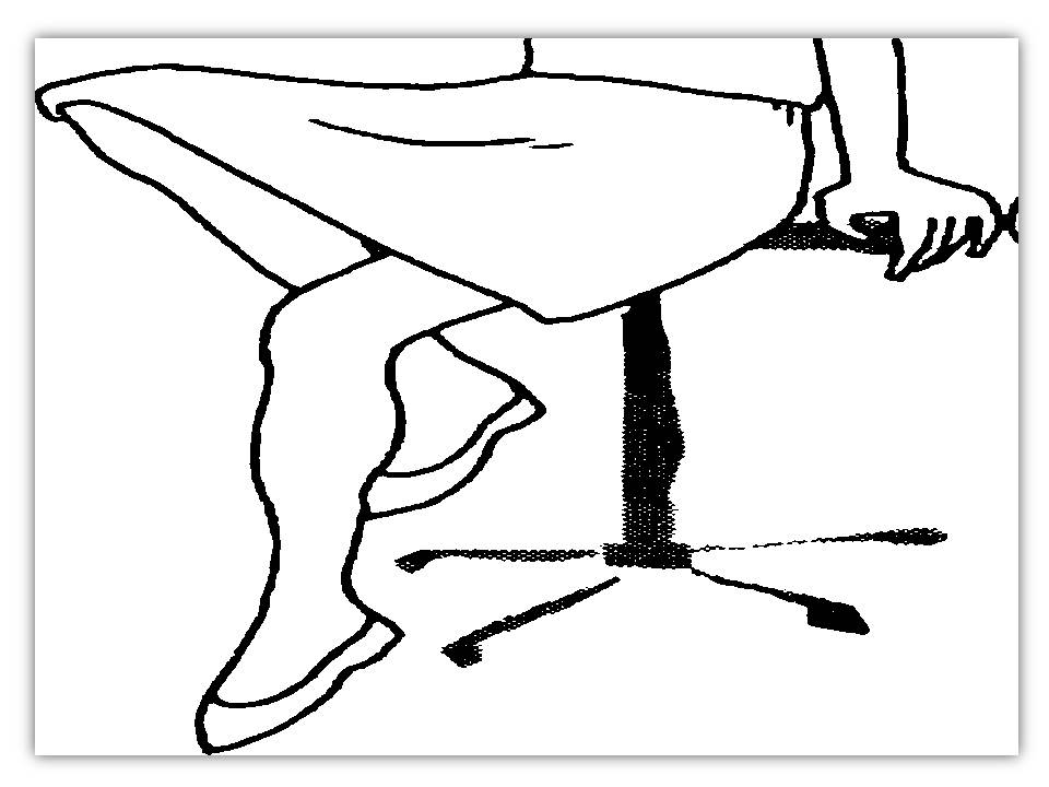 What do the seated legs and feet gestures reveal PsychMechanics