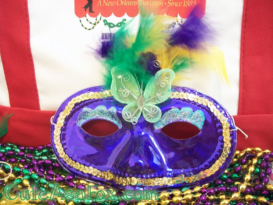 Zatarain’s House Party Mardi Gras Masks
