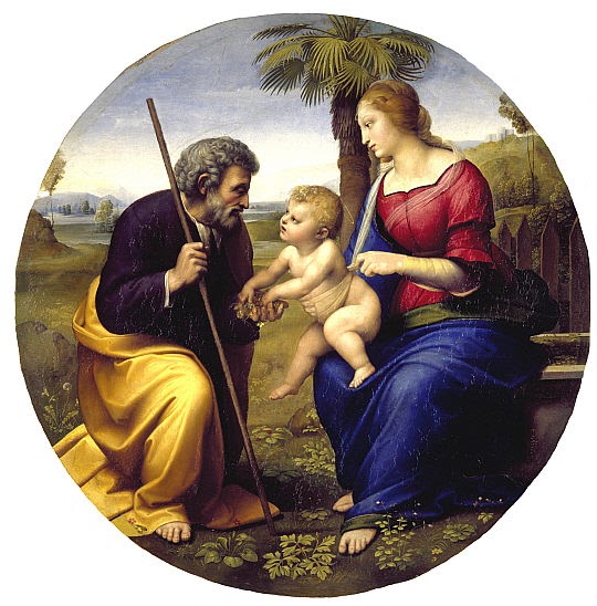 The Holy Family of the Oak Tree posters & prints by Raphael