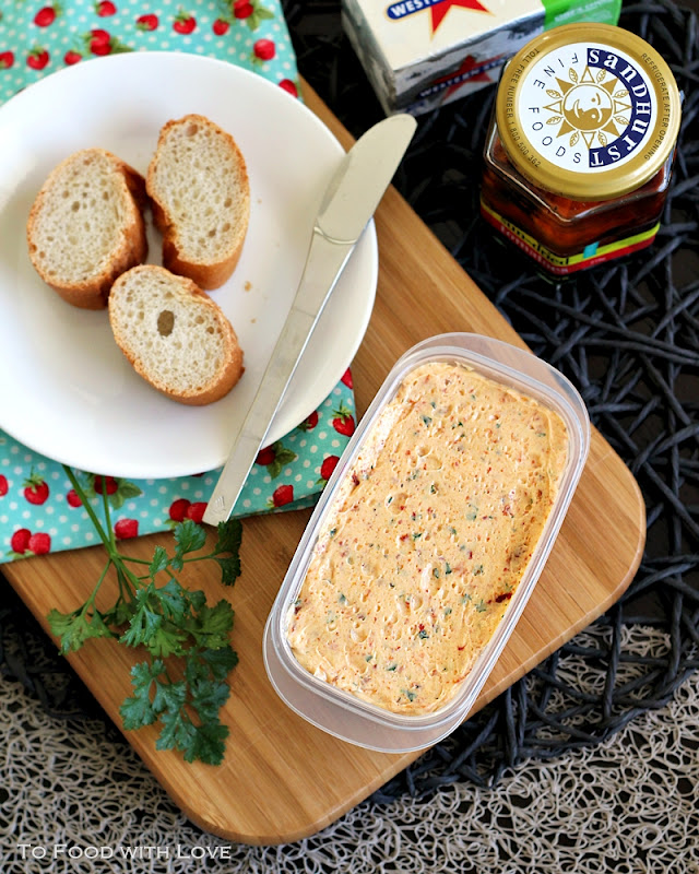 To Food with Love Sundried Tomato Butter