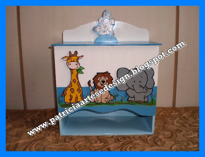 Tema Safari, Decora??o quarto de Beb?, Decora??o azul e branco Quarto De Bebe Safari Azul E Branco ~ Tema Safari, Decora??o quarto de Beb?, Decora??o azul e branco