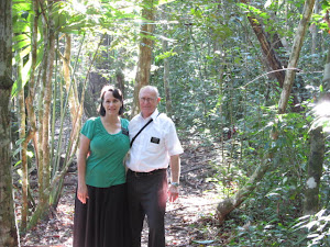 trails behind the waterfallsw