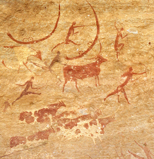 Tassili n'Ajjer,  a rock art in times of cattle breeding　