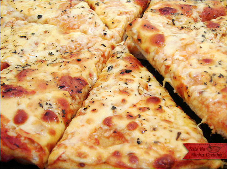 Feito na minha cozinha Pizza ao Alho e Óleo
