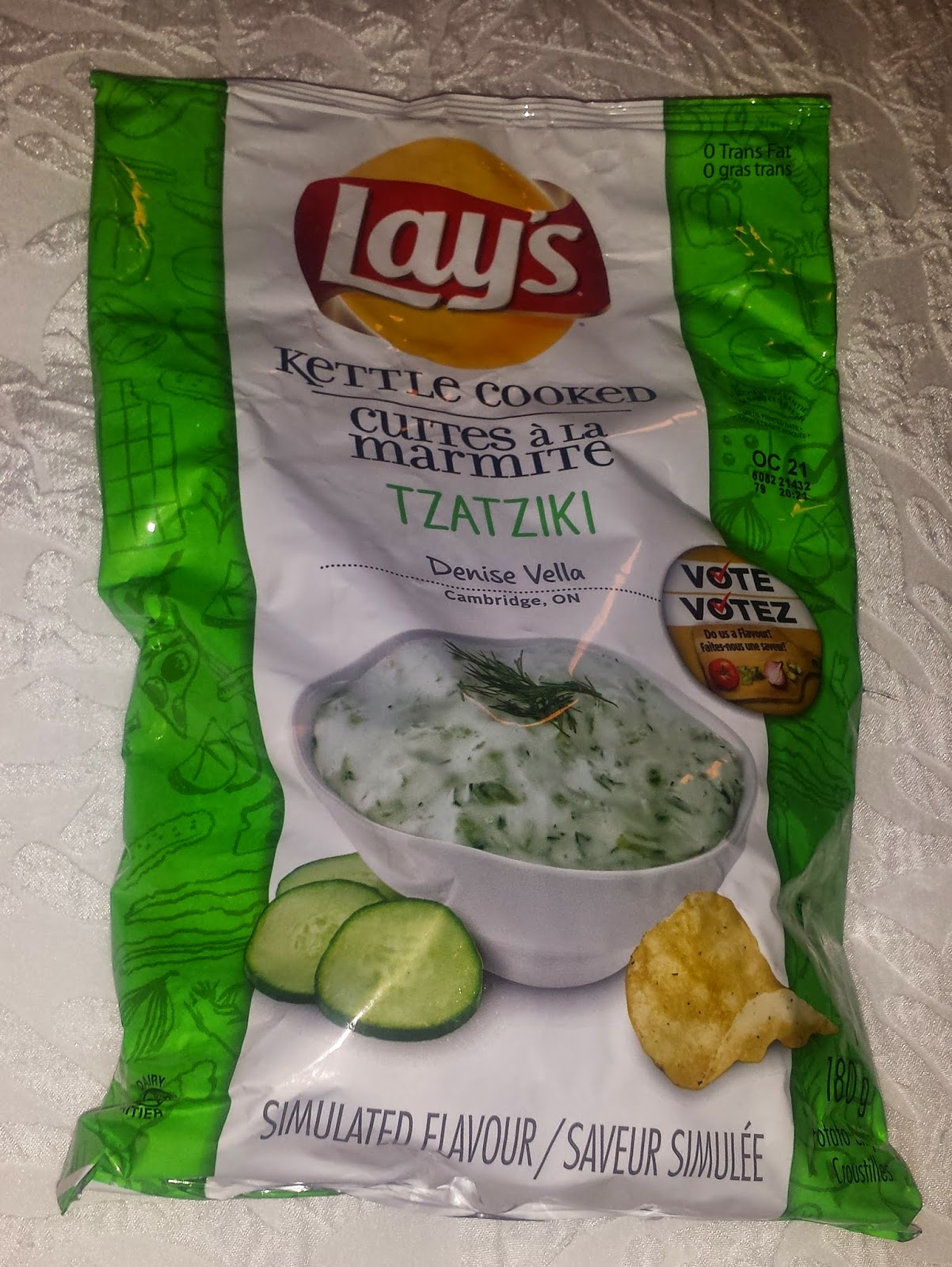The Chip Report Lay's Canada Kettle Cooked Tzatziki